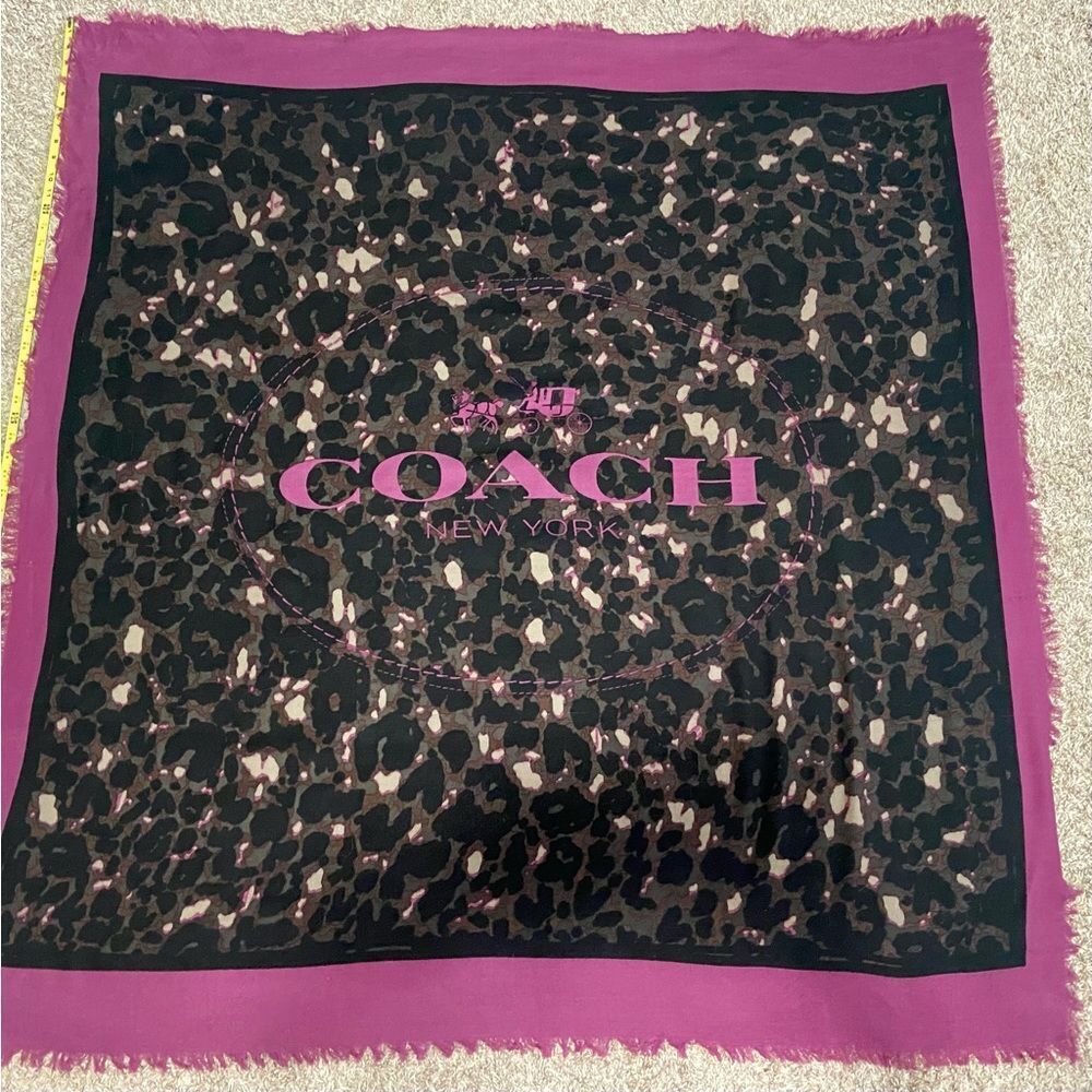 COACH Scarf 53”*53”